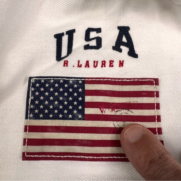 Polo Ralph Lauren Boys Youth XL TG 18/20 With USA Flag..Pony #3 L020124 - Picture 5 of 6